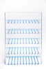 E-Juice/E-Liquid/ Lotions/ Oils Display with Fluorescent Dividers - Blue