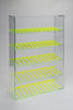 E-Juice/E-Liquid/ Lotions/ Oils Display with Fluorescent Dividers - Green
