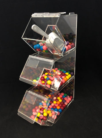 Stackable Candy Bins Set