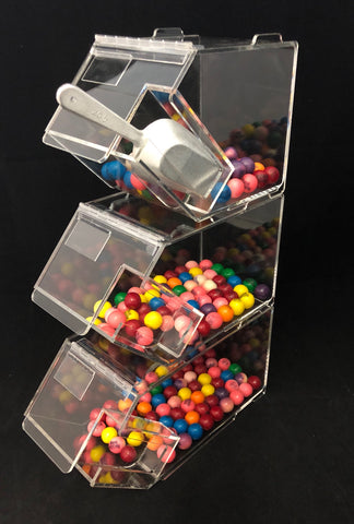 Stackable Candy Bins Set