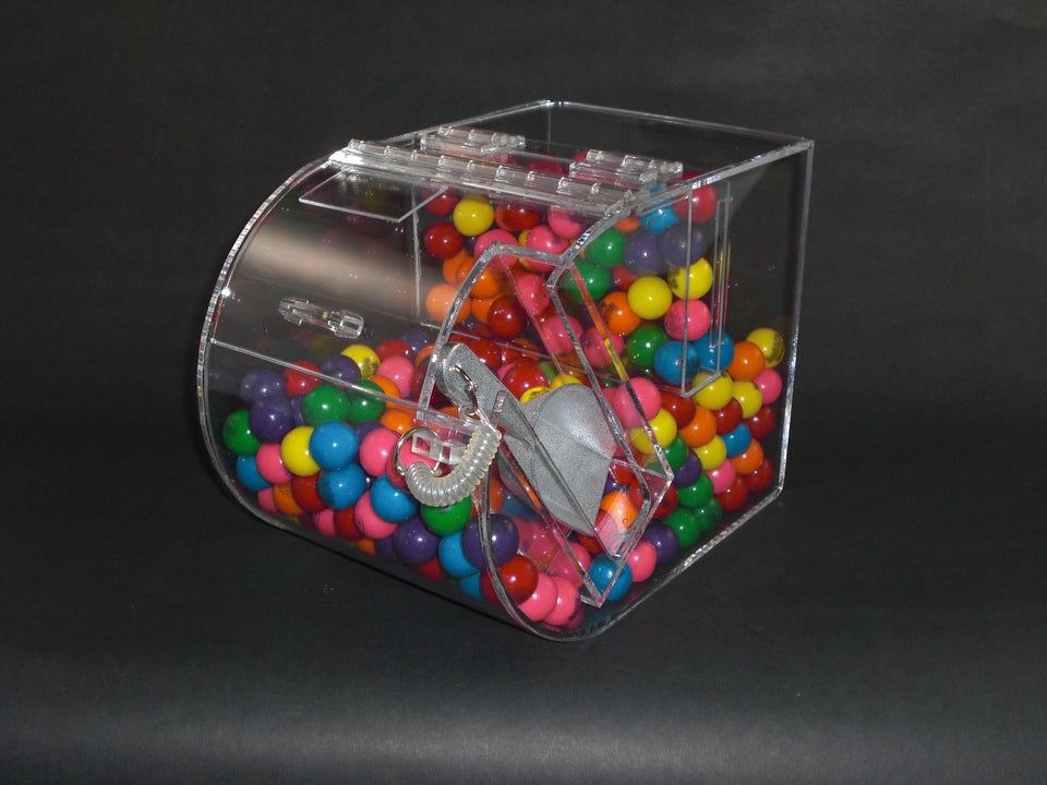 4 Gallon Acrylic Candy Bin w/ Scoop Holder, Magnetic Lid 19490 –  FixtureDisplays