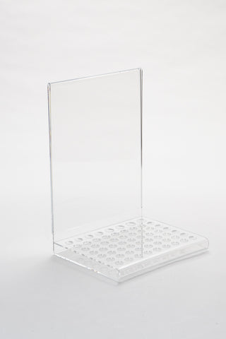 E-Cig Tank Display with Sign Holder